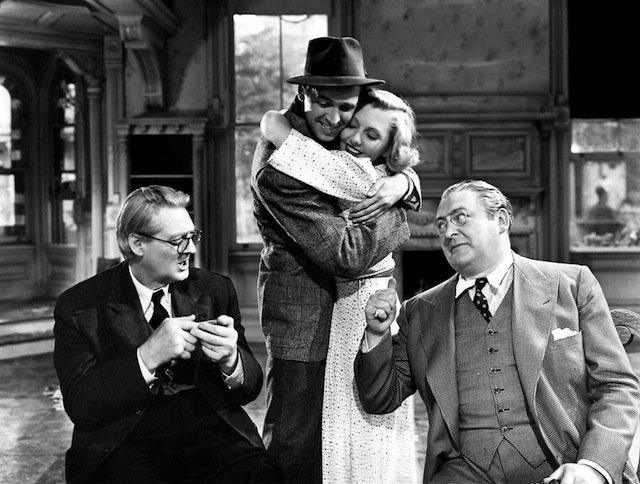 lionel barrymore, james stewart, jean arthur & edward arnold - you can't take it with you 1938