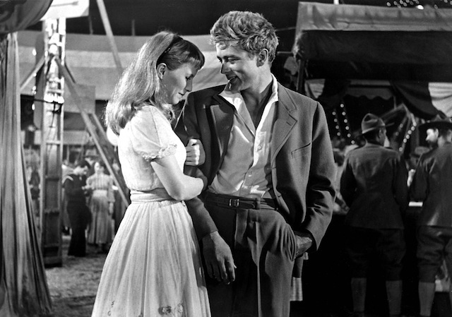James Dean and Julie Harris in the 1955 film version of "East of Eden"