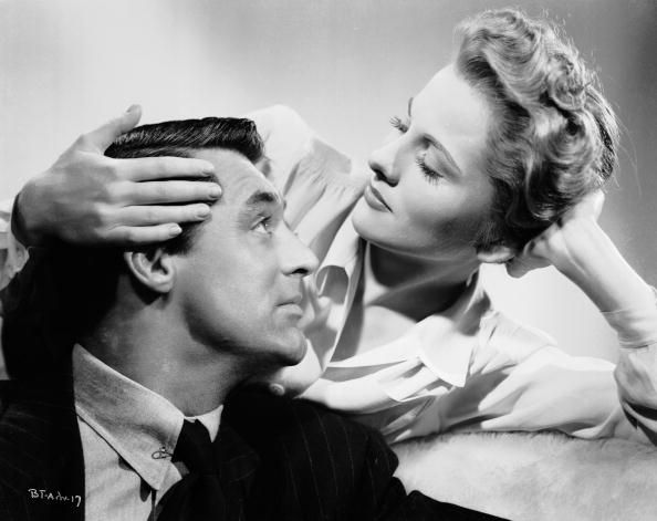 Cary Grant and Joan Fontaine in Suspicion.
