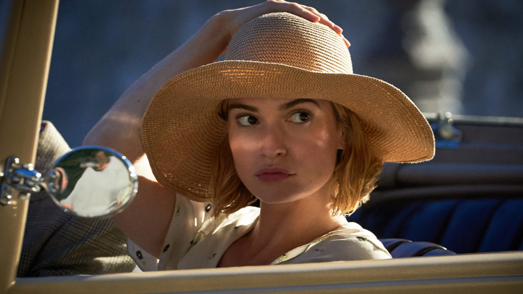 Lily James as the second Mrs DeWinter in Rebecca (2020)
